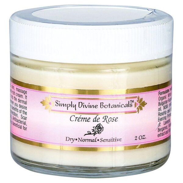 Creme De Rose Facial Moisturizer for Dry, Sensitive & Normal Skin